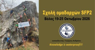 Σχολή SFP2 ομαδαρχών 19-25 Οκτωβρίου 2026